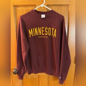 University Of Minnesota BOOKSTORE Champion Crewneck Sweatshirt SIZE S